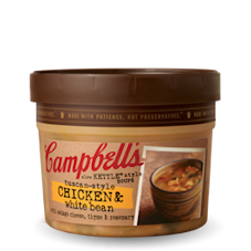 Campbell's Slow Kettle Tuscan-Style Chicken & White Bean soup